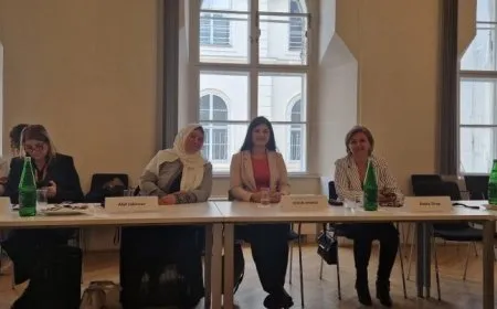 Members of Syrian Women’s Advisory Council in Europe