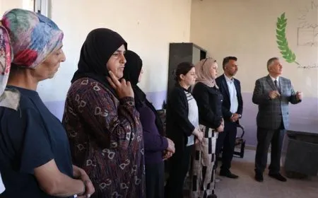 SDC delegation visited Afrin displaced, stressed right to safe return to their homes