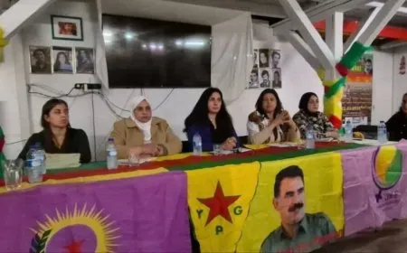 Meetings of the women's delegation from NE, Syria in Europe end