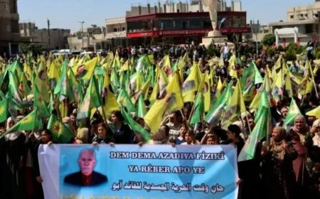 Leader Ocalan addresses TJA-led march highlighting role of women in freedom