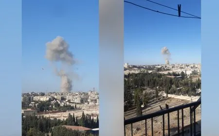Explosion near Ashrafiyeh neighborhood park in Aleppo