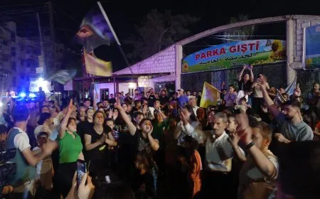 Thousands rally across NE Syria in support of Sheikh Maqsoud, Ashrafiyeh