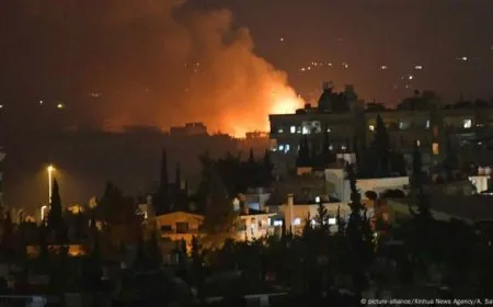 Blast rocks Sabina area, rural Damascus