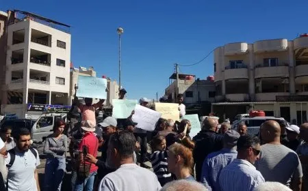 Protest in Sweida demands safe return, disclosure of abductees' fate