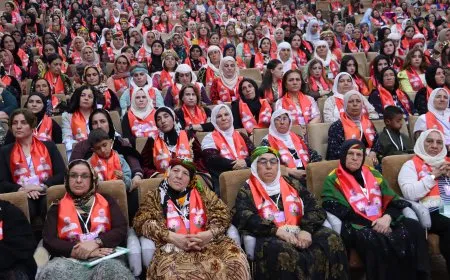 Third conference of Women’s Council for Martyrs’ Families kicks off in NE Syria