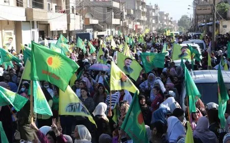 Hundreds in Jazira demand “right to hope” for Leader Ocalan