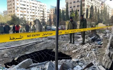 Explosion rocks Kafr Sousa area in Damascus