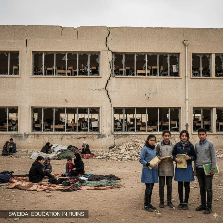 Education in Crisis: 12,000 teachers in Sweida unpaid
