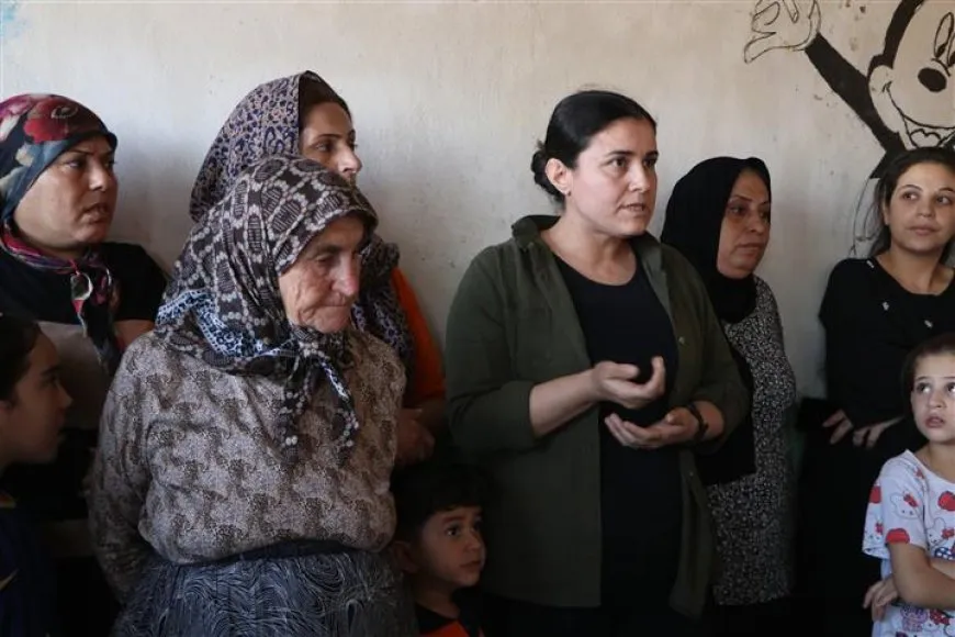 SDC delegation visited Afrin displaced, stressed right to safe return to their homes