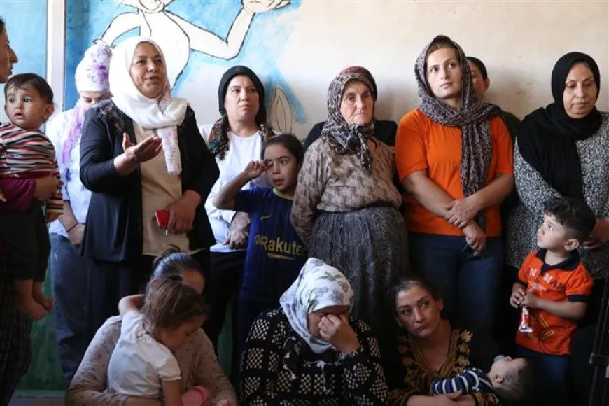 SDC delegation visited Afrin displaced, stressed right to safe return to their homes