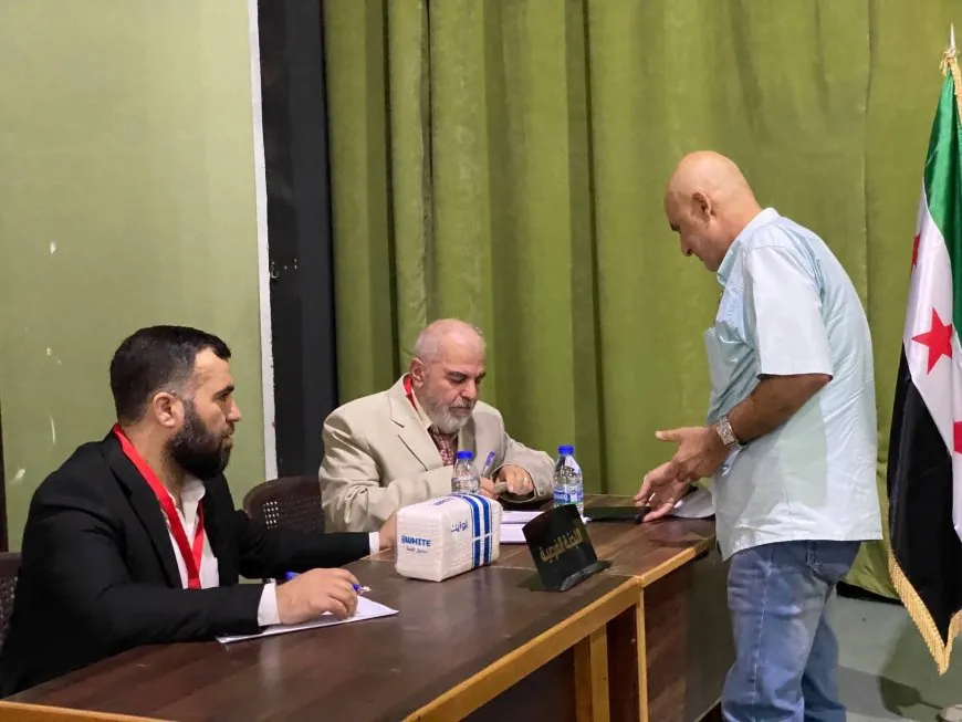 Appointing members of Syrian transitional government's parliament begins