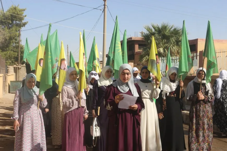 Al-Hol women demand “Right to Hope” for Leader Ocalan