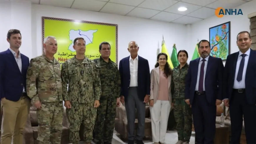 Mazloum Abdi discusses March 10 agreement; lifting sanctions on Syria with Senior U.S. delegation