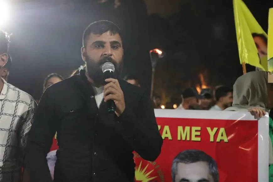 Night rallies for physical freedom of leader Abdullah Ocalan