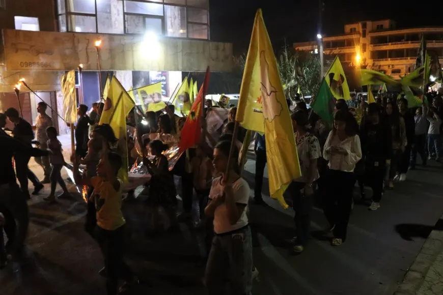 Night rallies for physical freedom of leader Abdullah Ocalan