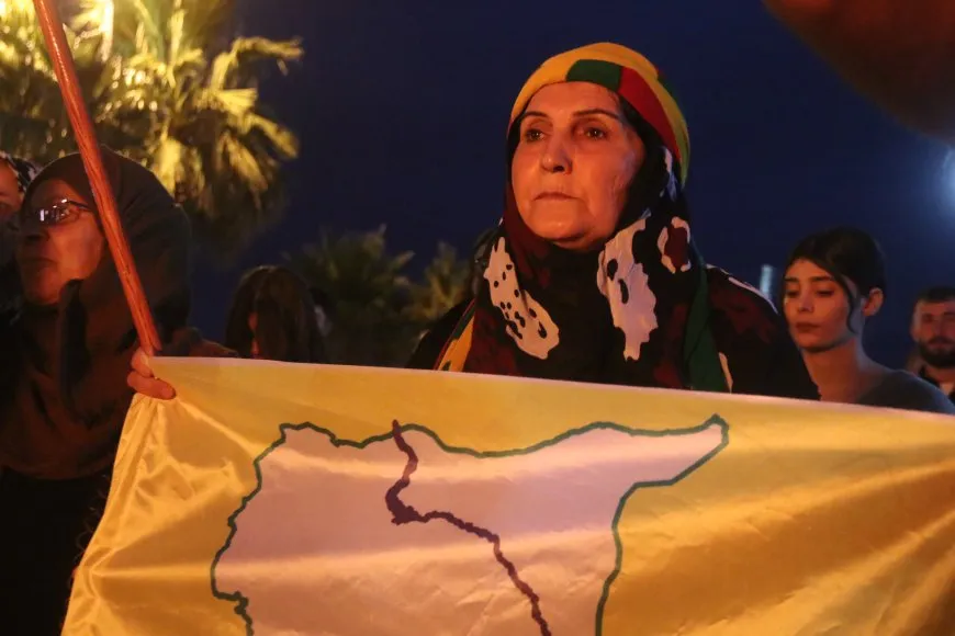 Newroz flame ignited in Amuda in defiance of government decree