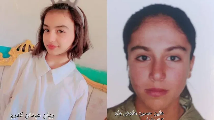 Abduction of two Kurdish teenage girls in rural al-Shahba