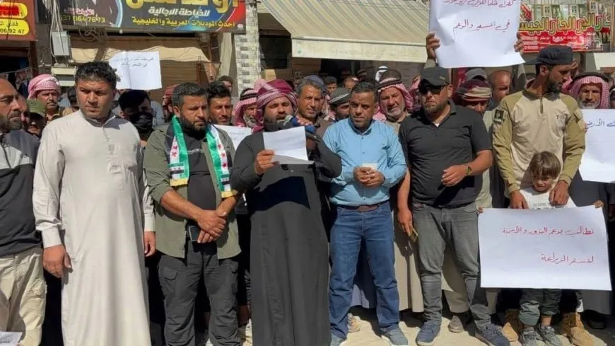 Suluk Farmers demand support as agriculture sector collapses under Turkish control