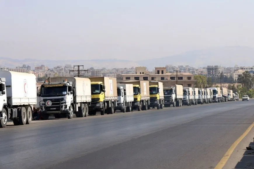 WFP convoys deliver food, relief supplies to Sweida