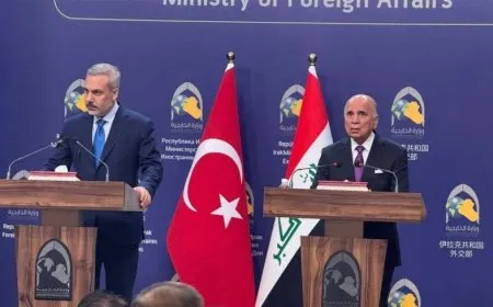 Iraq-Turkey sign agreement to regulate water management between two countries