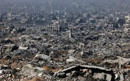 Israel destroyed more than 1,500 buildings in Gaza after Ceasefire