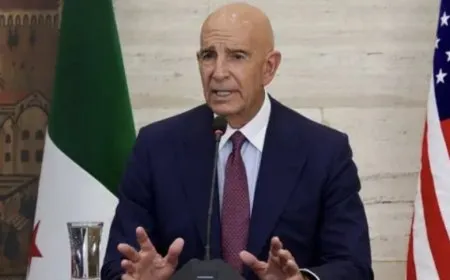 Barrack: transitional govt. pledges to fight Hamas, Hezbollah, Iran
