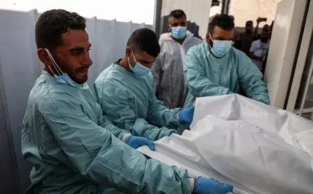 Israel hands over 15 Palestinian bodies to Gaza Health Ministry