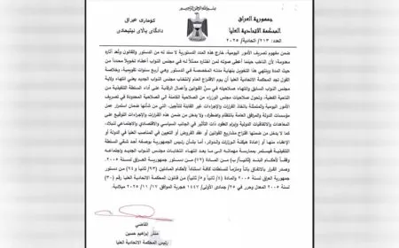 Iraqi Court ends parliament's term; transforms government into caretaker government