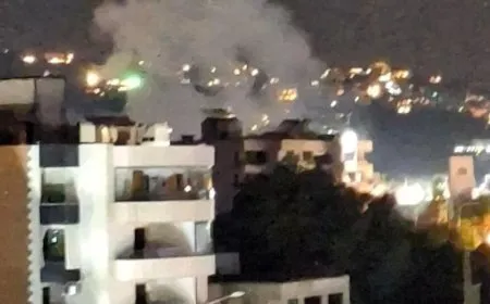 Israeli airstrikes target Hezbollah infrastructure in southern Lebanon