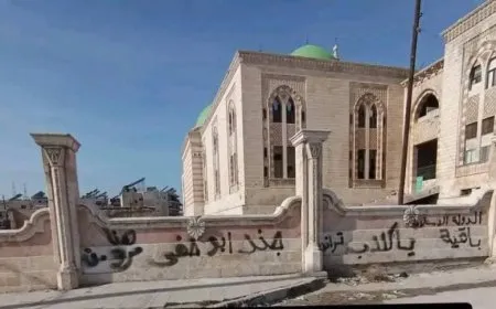 new ISIS threatening slogans appear in al-Bukamal, Aleppo
