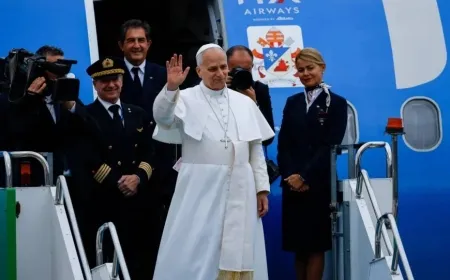Pope Leo XIV begins visit to Lebanon carrying message of peace