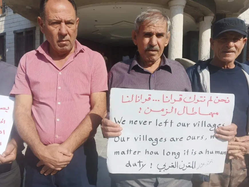 Protests renewed in Sweida against Transitional Govt.'s presence
