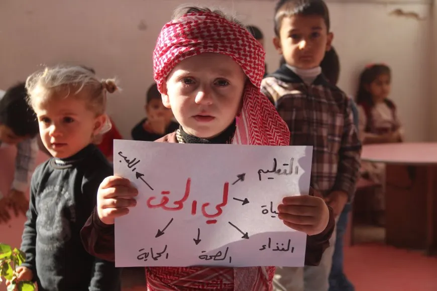 Amuda children celebrate World Children's Day