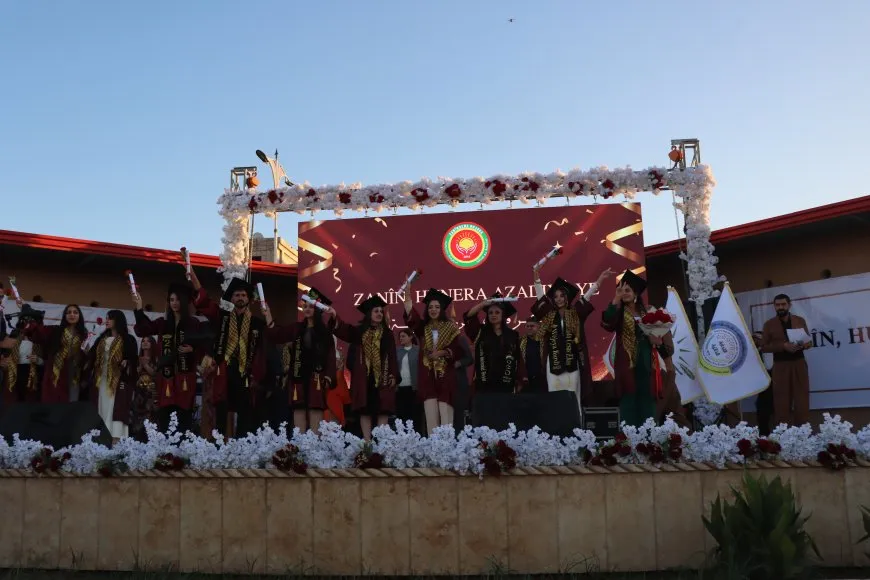 Rojava University graduates 211 students in Qamishlo