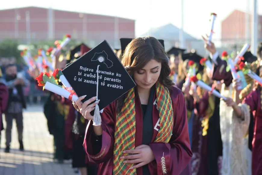 Rojava University graduates 211 students in Qamishlo