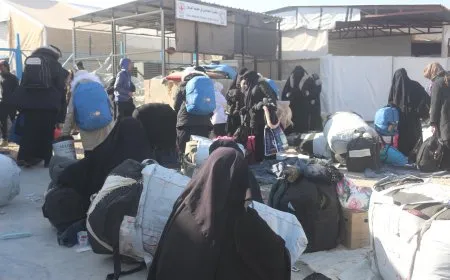 240 Iraqi families repatriated from al-Hol camp