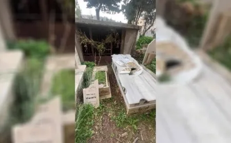 Unknown individuals desecrate graves in Masyaf