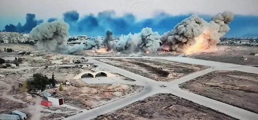 Unknown source shells fell near Mezzeh Airport in Damascus