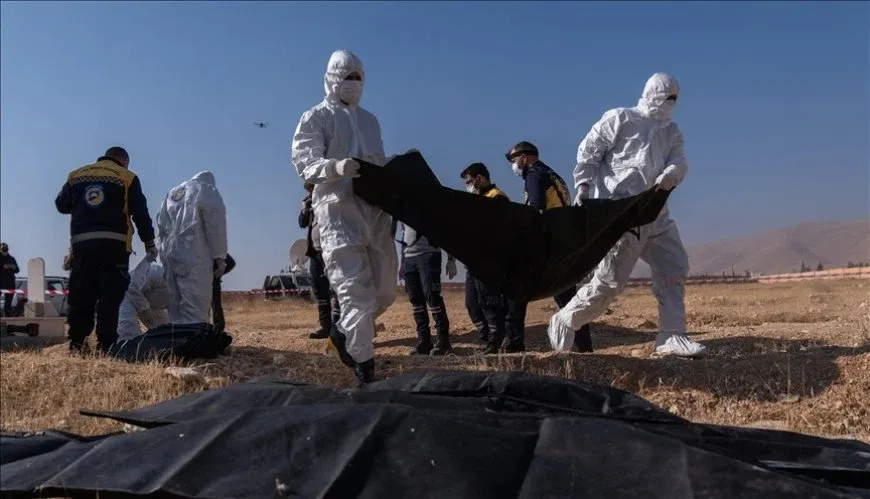 50 mass graves in Syria documented during 2025