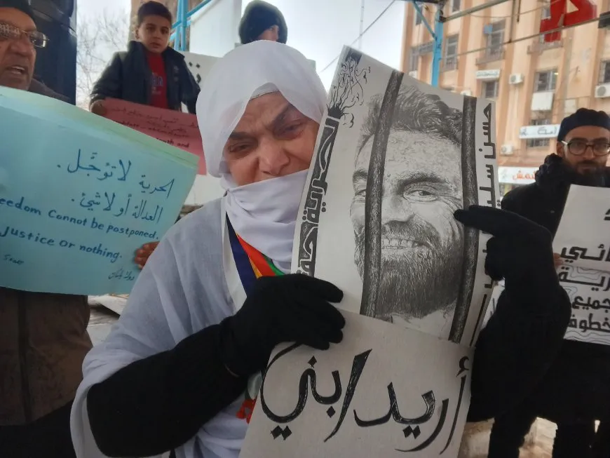 Protest in Sweida demanding disclosure of abductees' fate, opening of mass graves file
