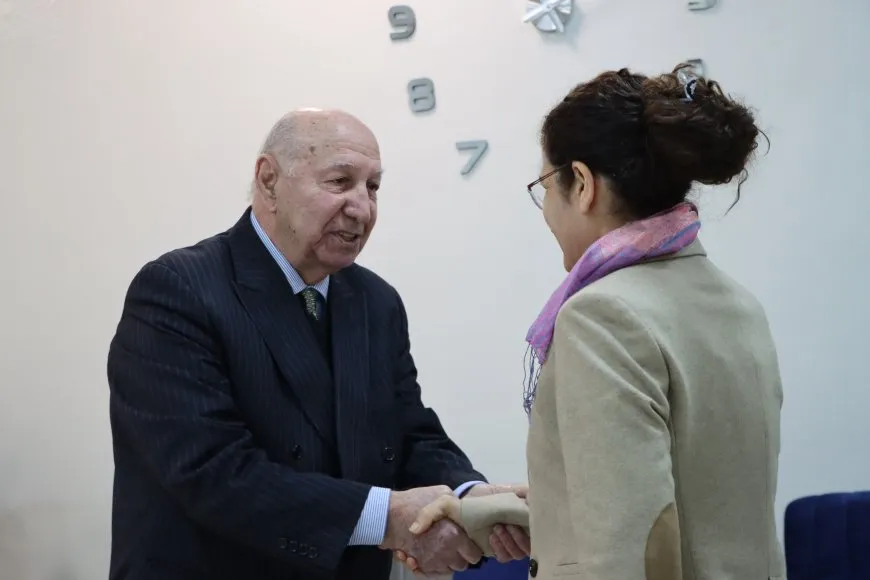 Dr. Omar Sheikhmous visits Department of External Relations