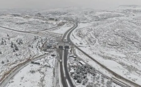 Floods, damage, road disruptions due to weather conditions in Syria