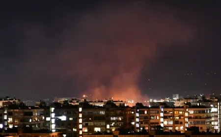 Explosions reported near Damascus Airport