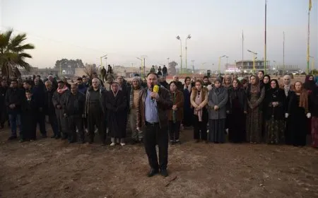 Protests in Qamishlo, Tal Tamr show solidarity with besieged Aleppo