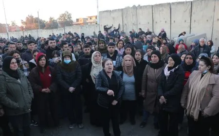 Protest Held in front of International Coalition base condemning international silence