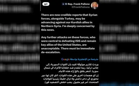 US Congressman: Attacks on US allies in NE Syria unacceptable