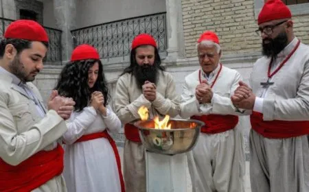 Zoroastrian representative urges Pope Francis to protect civilians in Sheikh Maqsoud