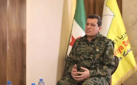 SDF's Mazloum Abdi meets Ahmad al-Sharaa