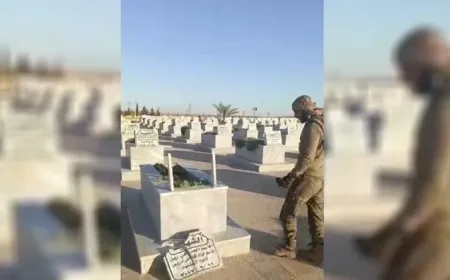 Interim Govt factions attack Martyrs’ Cemetery in al-Shaddadi