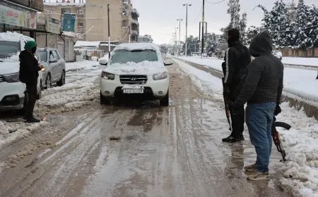Despite snow, Rojava people protect their cities in response to general mobilization